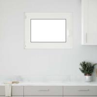 Kelderraam "RISOR" 80x60 cm draai-kiep DIN links antraciet Kelderraam "RISOR" 80x60 cm draai-kiep DIN links antraciet