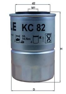 Brandstoffilter KC82D