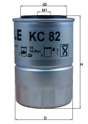 Brandstoffilter KC82D