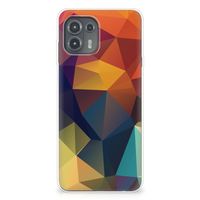 Motorola Edge 20 Lite TPU Hoesje Polygon Color