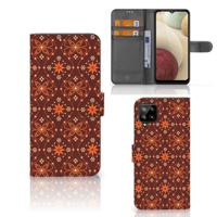 Samsung Galaxy A12 | Telefoon Hoesje | Batik Brown