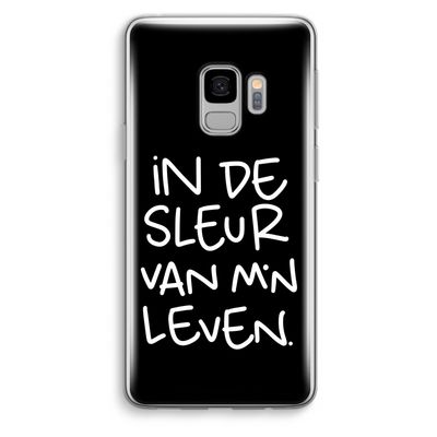 De Sleur: Samsung Galaxy S9 Transparant Hoesje