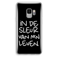 De Sleur: Samsung Galaxy S9 Transparant Hoesje