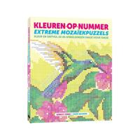 Kleuren op nummer extreme mozaïekpuzzels