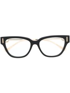 Gucci Eyewear lunettes de vue transparentes à monture carrée - Noir