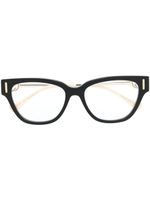 Gucci Eyewear lunettes de vue transparentes à monture carrée - Noir