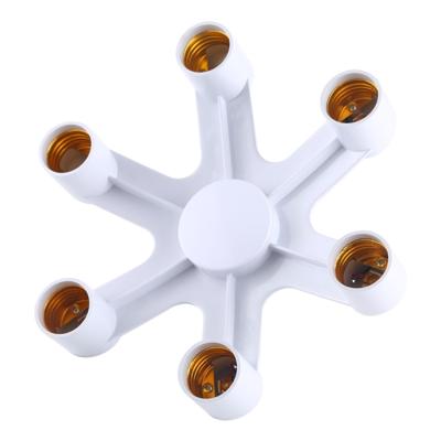 1 tot 6 E27 standaard lamp houder basis omvormer LED gloeilampen socket adapter