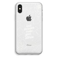 Good stories: iPhone XS Transparant Hoesje - thumbnail