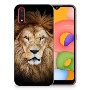 Samsung Galaxy A01 TPU Hoesje Leeuw