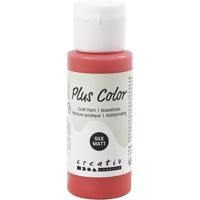 Creativ Company Plus color acrylverf crimson red, 60ml