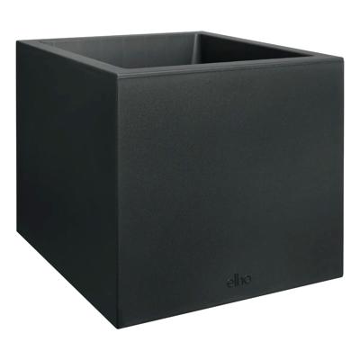 Bloempot Elho Zwart Ø 39 cm Plastic Vierkant Modern