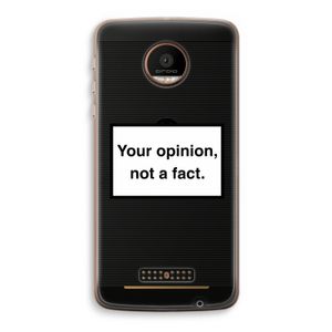 Your opinion: Motorola Moto Z Force Transparant Hoesje