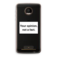 Your opinion: Motorola Moto Z Force Transparant Hoesje