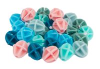 Spanninga Fiets spreek kralen pexkids "ballen sorted 6-color (30 stuks op kaart)