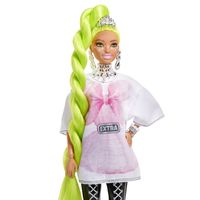 Pop Barbie Fashionista Barbie Extra Neon Green Ma - thumbnail