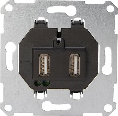 Enzo Kopp inbouw unit 2x usb