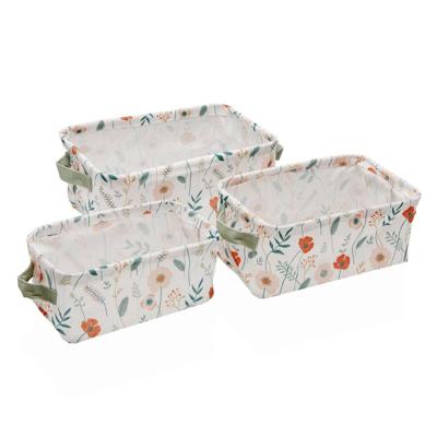 Basket spelset Versa Textiel 18 x 14 x 28 cm 28 x 18 x 14 cm