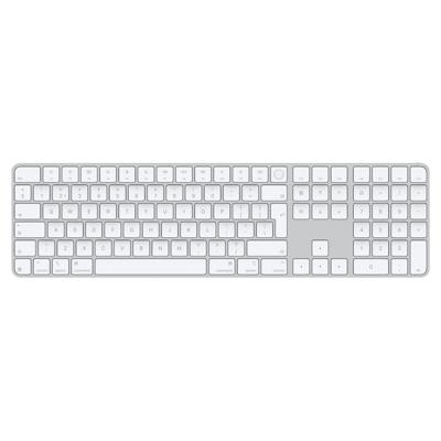 Apple Magic Keyboard met Touch ID en numeriek toetsenblok (2024) Toetsenbord Wit