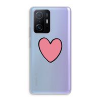 Hartje: Xiaomi 11T Pro Transparant Hoesje