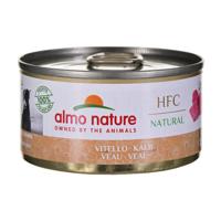 ALMO Nature HFC NATURAL kalfsvlees - natvoer voor volwassen honden - 95 g ALMO Nature HFC NATURAL kalfsvlees - natvoer voor volwassen honden - 95 g
