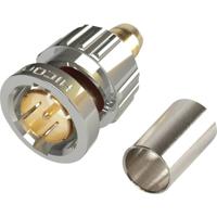 Hicon BNC0.8/3.7-6G BNC-connector Stekker, recht 75 Ω 1 stuk(s)