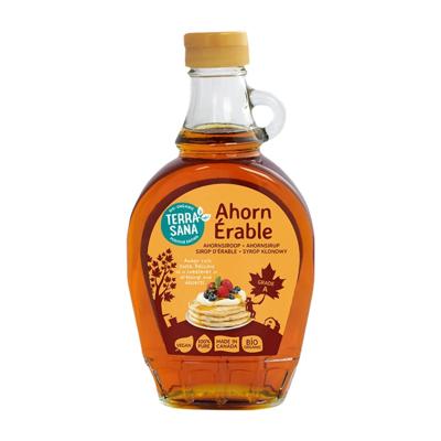 Terrasana Ahornsiroop klasse A 250 ml