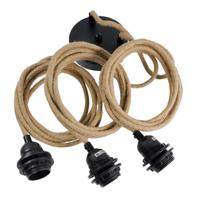 Lampfitting voor hanglamp - Naturel - 3 Fittings