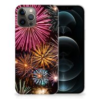 iPhone 12 Pro Max Silicone Back Cover Vuurwerk - thumbnail