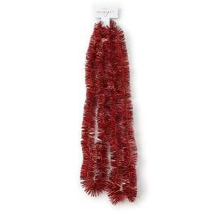 Inge Christmas Goods Kerstslinger - guirlande - rood - 270 cm