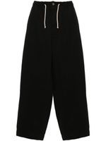 Société Anonyme pantalon fuselé à logo brodé - Noir