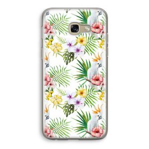 Gele kuif: Samsung Galaxy A5 (2017) Transparant Hoesje