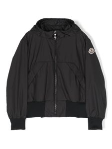 Moncler Enfant veste bomber Assia à capuche - Noir