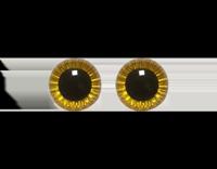Ogen Uil Geel - 6mm