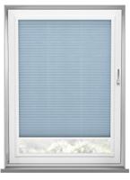 Perfect fit - Plisségordijn Lexington zacht blauw