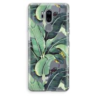 Bananenbladeren: LG G7 Thinq Transparant Hoesje Bananenbladeren: LG G7 Thinq Transparant Hoesje