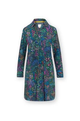 Pip Studio Daaltje Nachthemd Lange Mouw Querida Donkerblauw