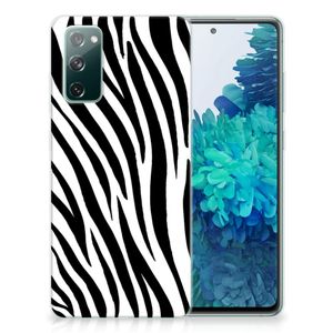 Samsung Galaxy S20 FE TPU Hoesje Zebra