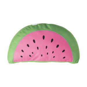 Kussen watermeloen - roze/groen -37x20 cm