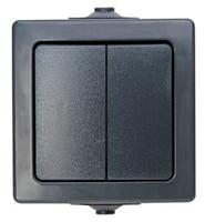 Kopp SWD opbouw schakelaar serie antraciet - 4628270