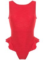 Clube Bossa maillot de bain Goya à bord volanté - Rouge