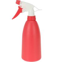 Plantenspuit - rood - 480 ml - kunststof - 11 x 8 x 23 cm - plantensproeier