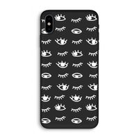 Eye pattern #3: iPhone X Biologisch afbreekbaar hoesje