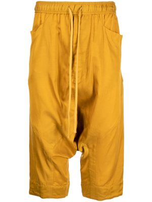Julius short à coupe sarouel - Jaune