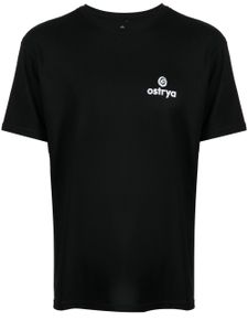 Ostrya t-shirt à logo imprimé - Noir
