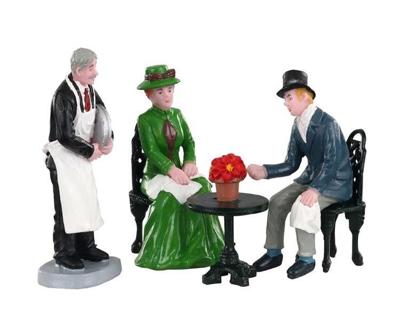 Cafe society, set of 4 - Lemax