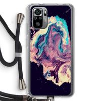 Cosmic Silence: Xiaomi Redmi Note 10S Transparant Hoesje met koord
