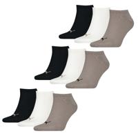 Puma Sneakersokken Plain 9-pack Pine Bark Combo-43/46