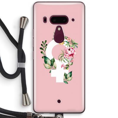 Venus: HTC U12+ Transparant Hoesje met koord