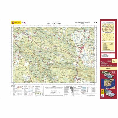Topografische kaart 109 MT50 Villarcayo | CNIG - Instituto Geográfico Nacional1
