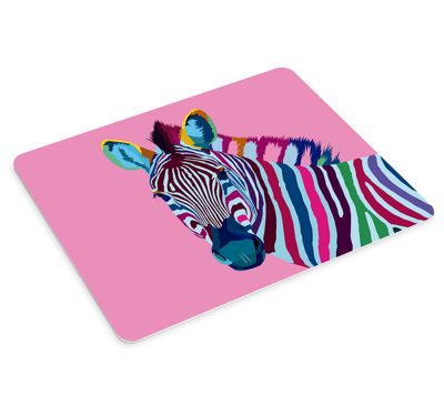 Muismat zebra Pop-art